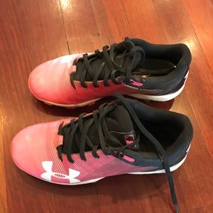 Under Armour softball or baseball cleats